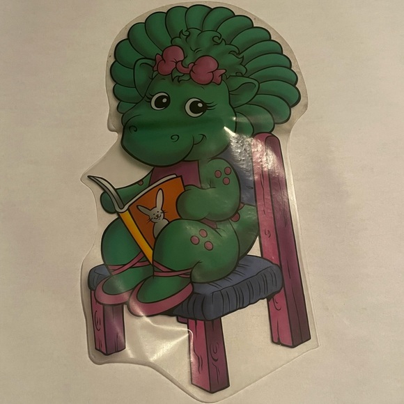 Barney and Friends Baby Bop 90’s Window Cling - Picture 1 of 8